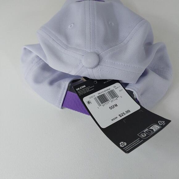 Youth Under Armour Strapback‎ Adjustable Hat Baseball Girl Purple - Picture 4 of 4